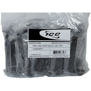 10 PK of 3.00 RING- CABLE MGMT