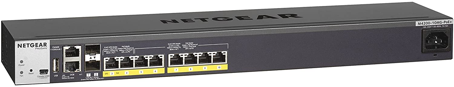 10 PORT GIGABIT MANAGED POE SWITCH