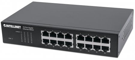 16 Port Rackmount/Desktop Metal Switch