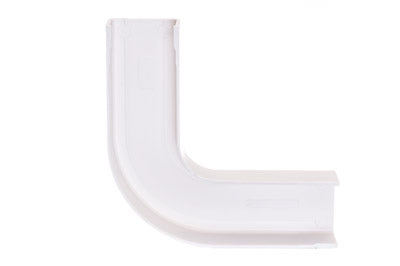 FLAT ELBOW- 1 1/4in- WHITE- 10PK