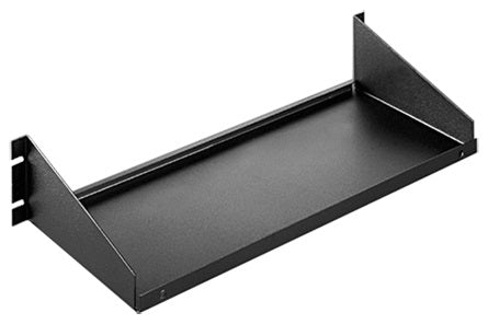 15in SINGLE SIDE SOLID SHELF BLACK