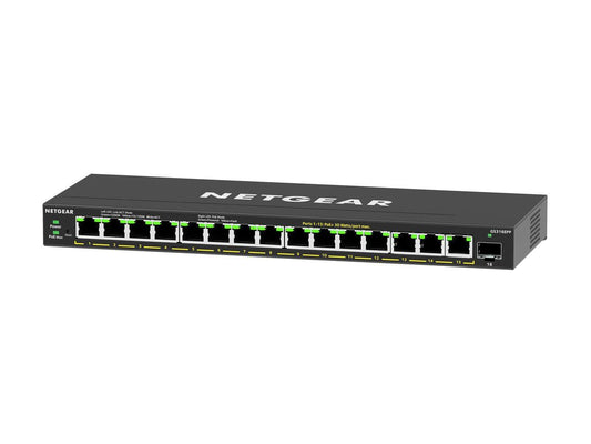 16-Port High Power POE Plus