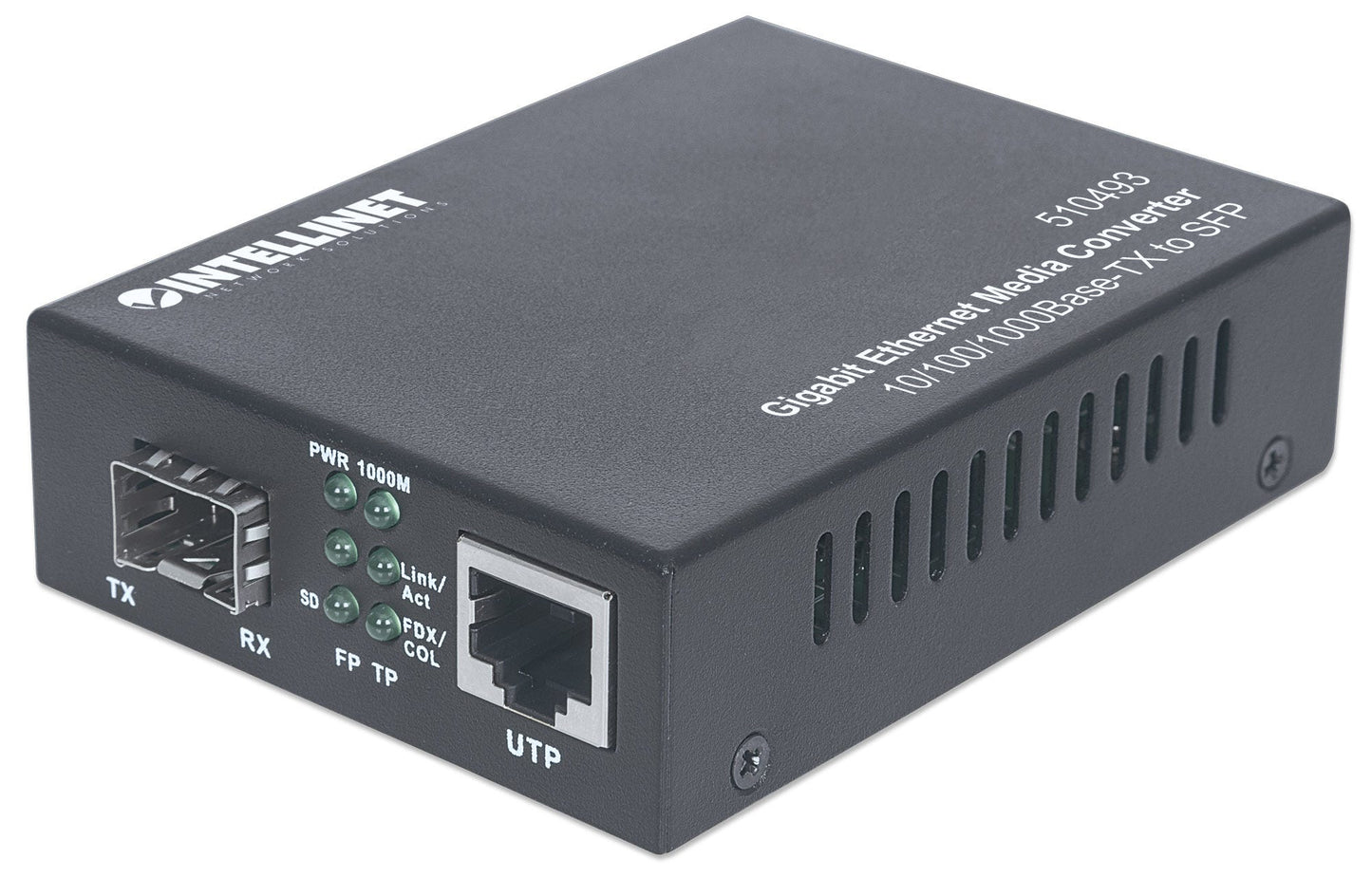 Gigabit Ethernet to SFP Media Converter