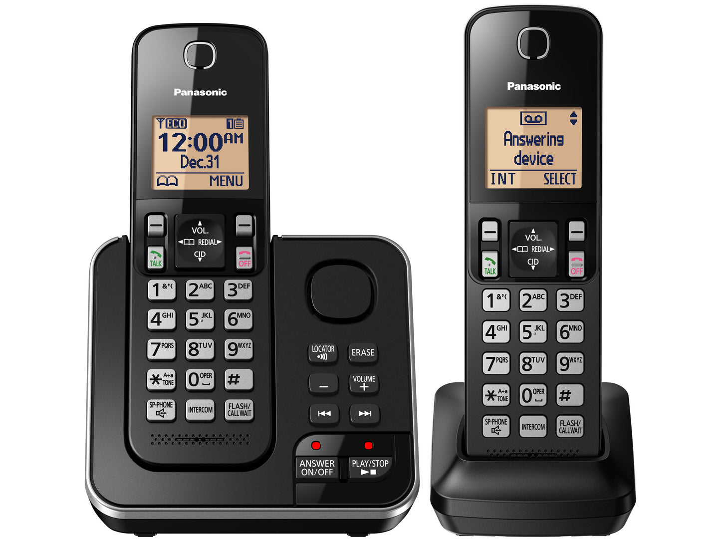 DECT 6.0- 2 Handsets- CID- ITAD