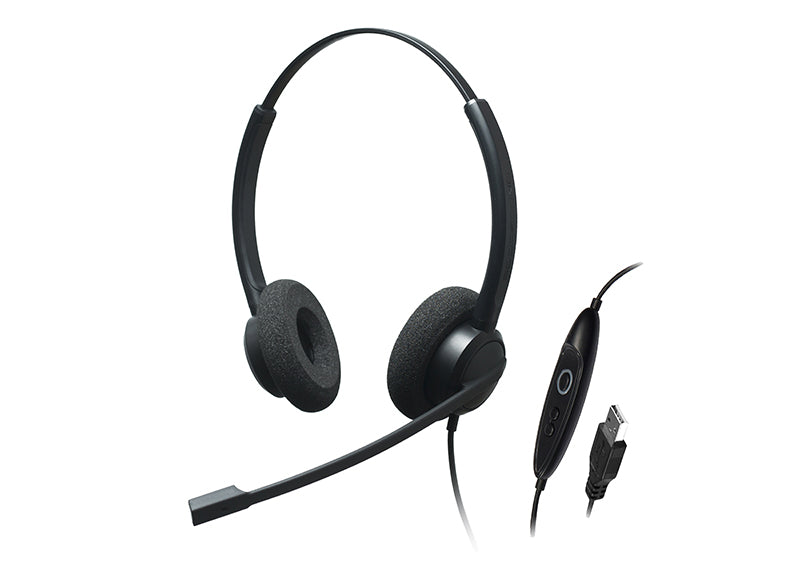 Dual Ear- Stereo- Noise Cancelling USB