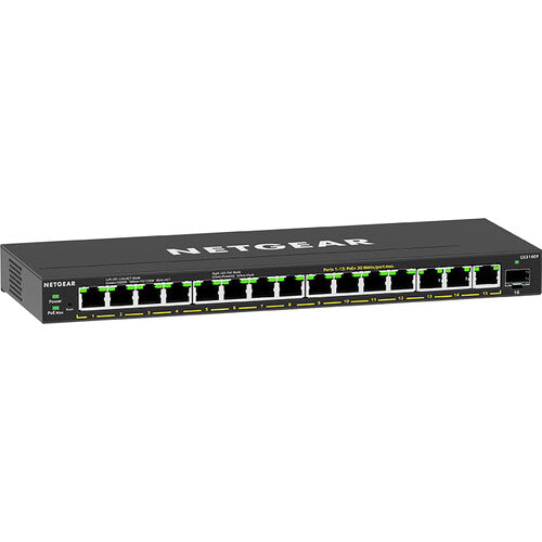 16-Port PoE Plus Gigabit Plus