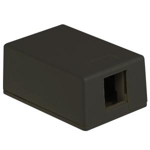 IC107SB1BK SURFACE BOX 1 PORT BLACK