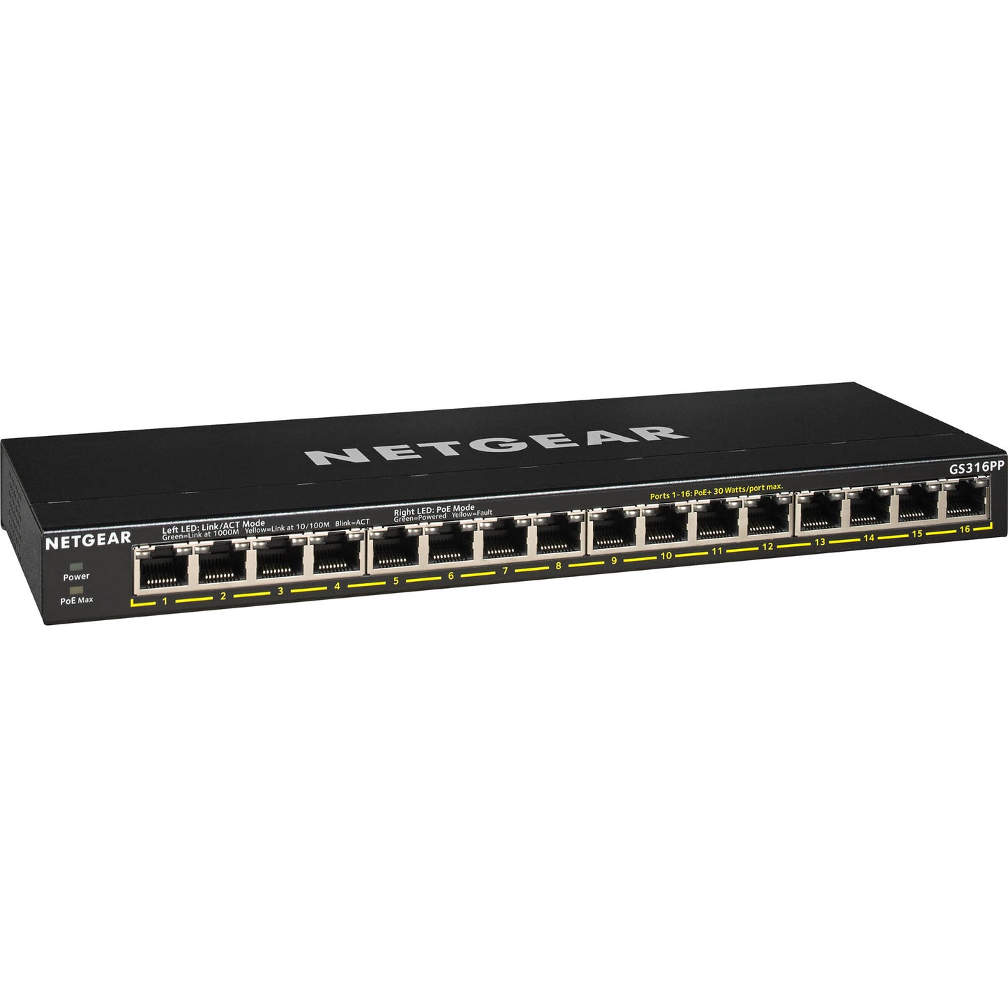 16 PORT GIG POE+ SWITCH